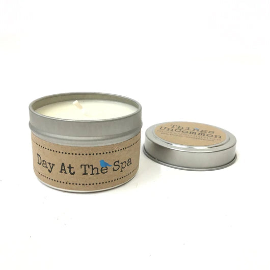 Day at the Spa Travel Tin Candle
