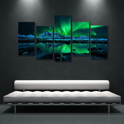 Modern Sofa Wall Art - Hotel Decoration (Five Panels)