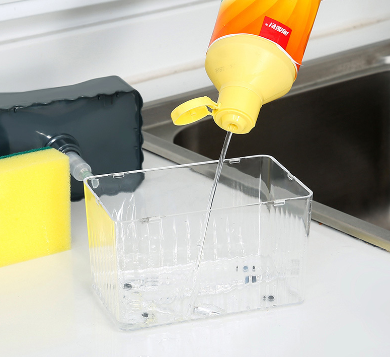 Press Liquid Dispenser for Kitchen Cleaning (Automatic)